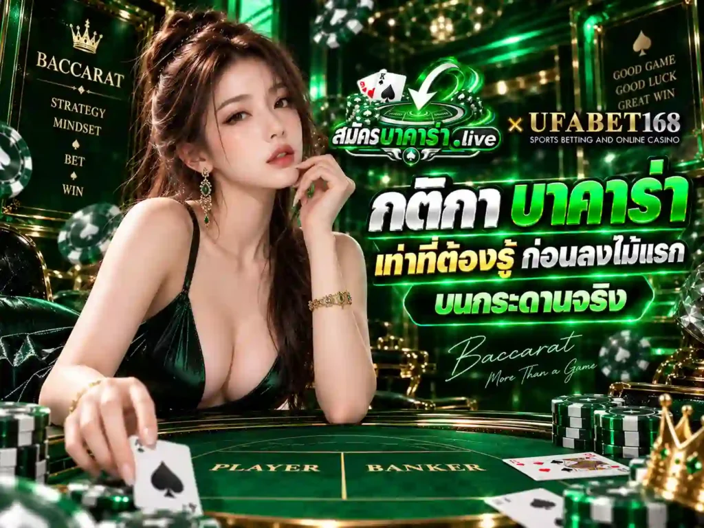 กติกา บาคาร่า เท่าที่ต้องรู้ ก่อนลงไม้แรก