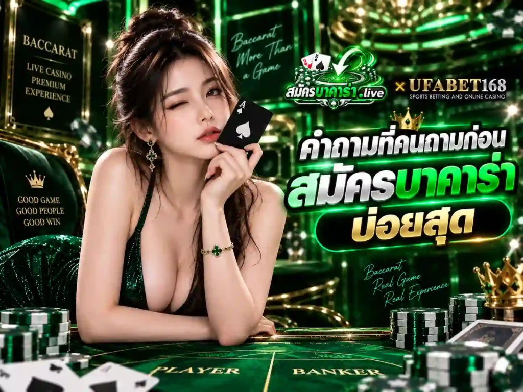 คำถามที่คนถามก่อน สมัครบาคาร่า บ่อยสุด